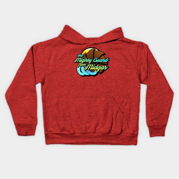 The Mighty Guard From Midgar Kids Hoodie by talenlee